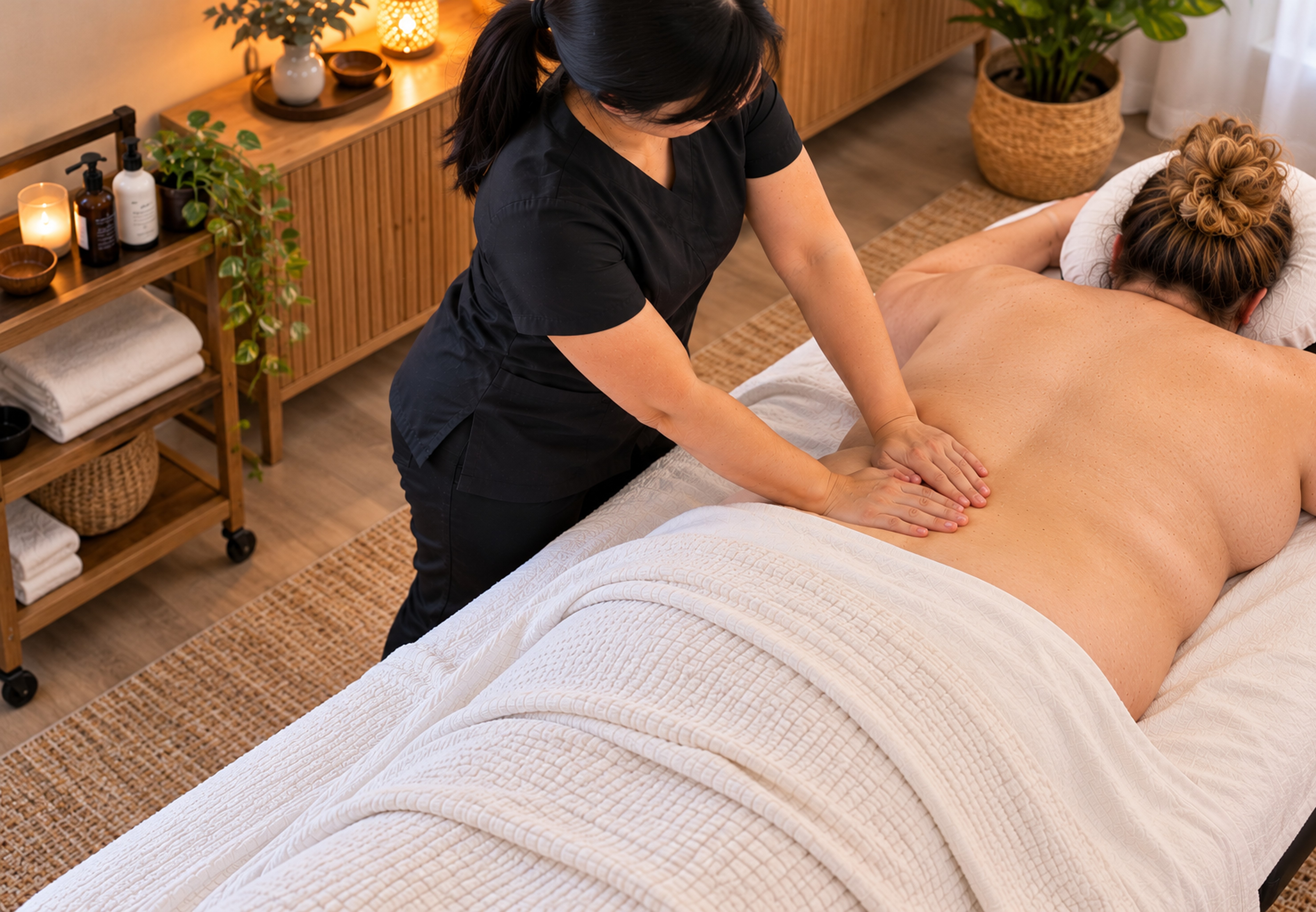Relaxation massage treatment